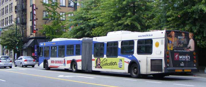 Coast Mountain Bus New Flyer D60LF articulated bus B8003